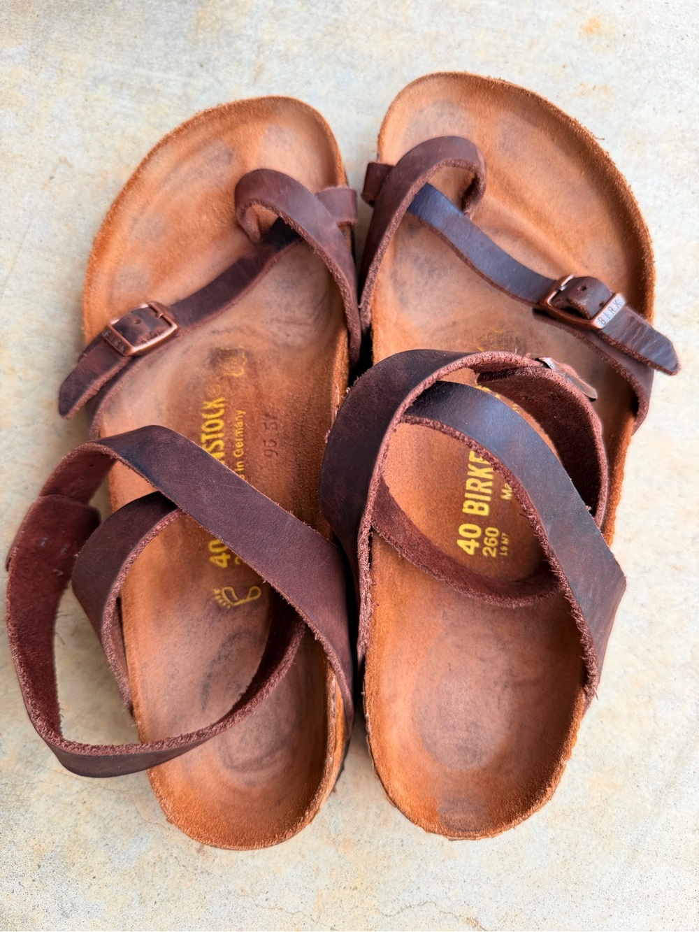 Birkenstock 40 100% Leather - Picture 3 of 4